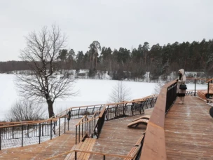 В Дзержинске установлена новая смотровая площадка у Святого озера по нацпроекту «Жилье и городская среда»